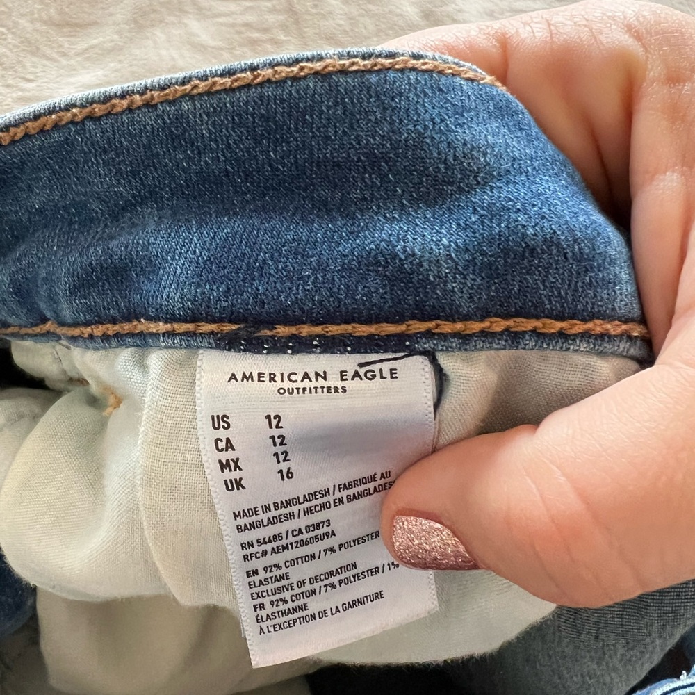 American eagle denim shorts